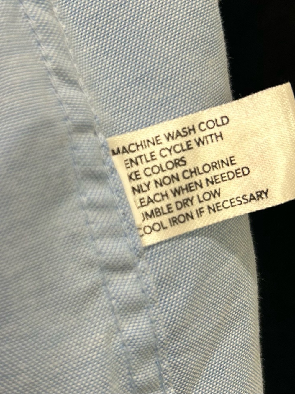 U.S. Polo Assn. Women’s Blue Oxford Shirt Dress NWT Small - Picture 12 of 14